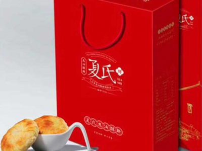 夏氏葱油酥饼818g高端中国红